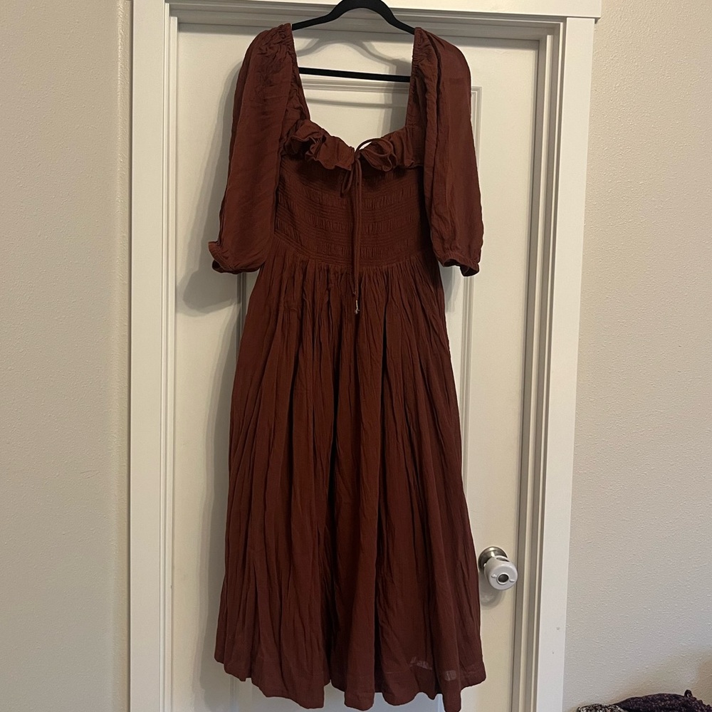 Free People Oasis Midi Dress size L